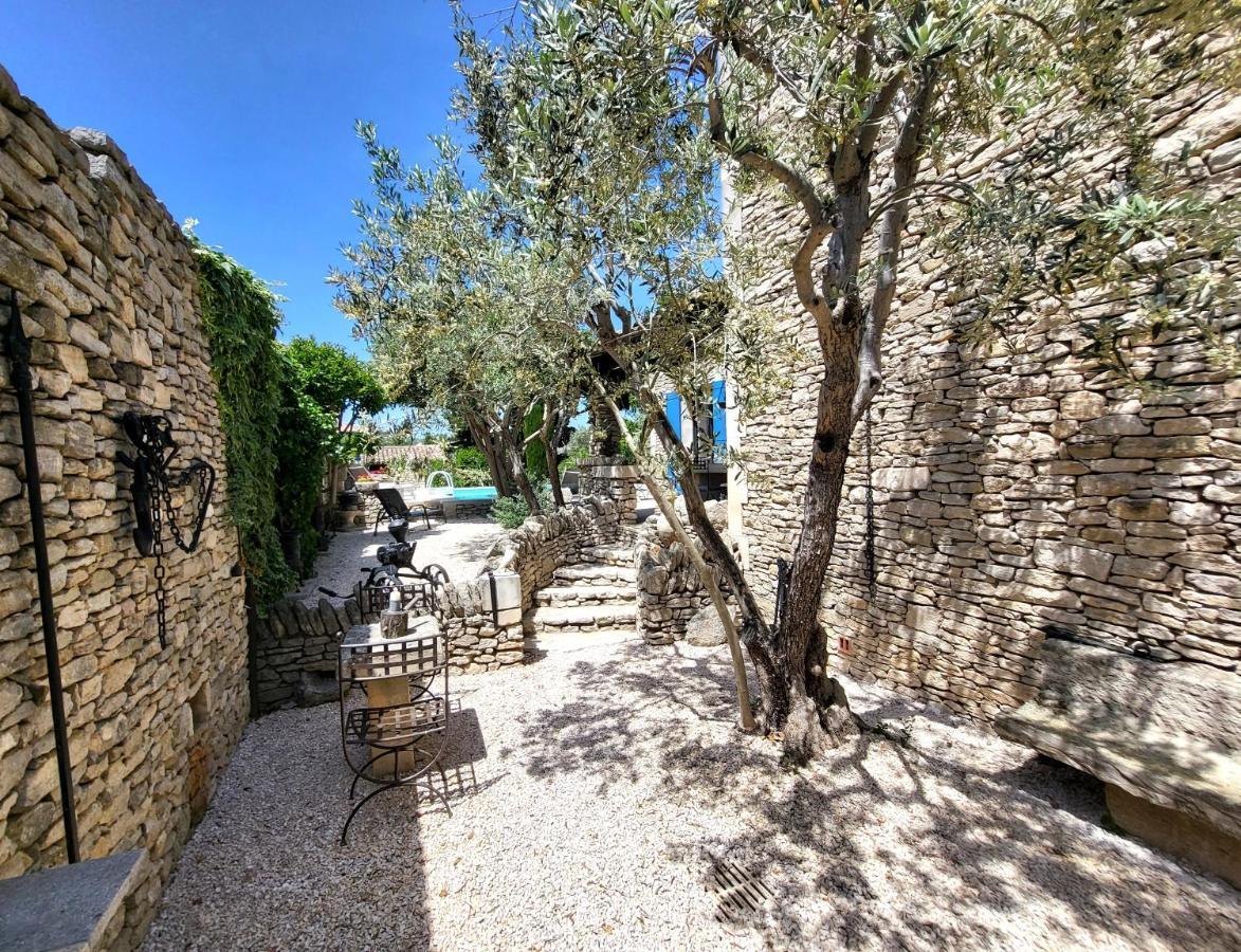 "La Massette Du Cheval Blanc" Villa De Caractere En Pierre LʼIsle-sur-la-Sorgue Exteriör bild