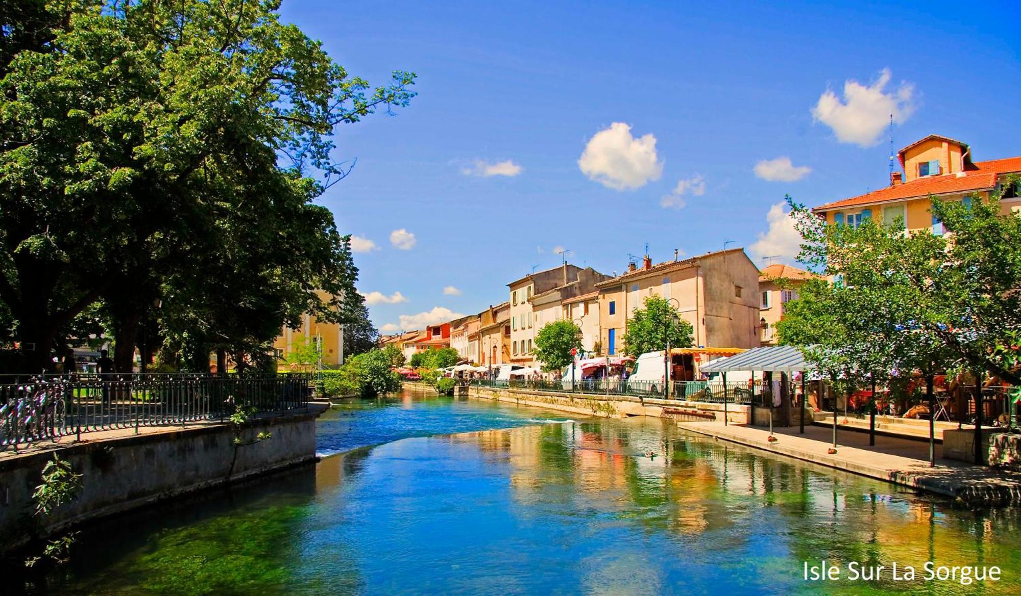 "La Massette Du Cheval Blanc" Villa De Caractere En Pierre LʼIsle-sur-la-Sorgue Exteriör bild
