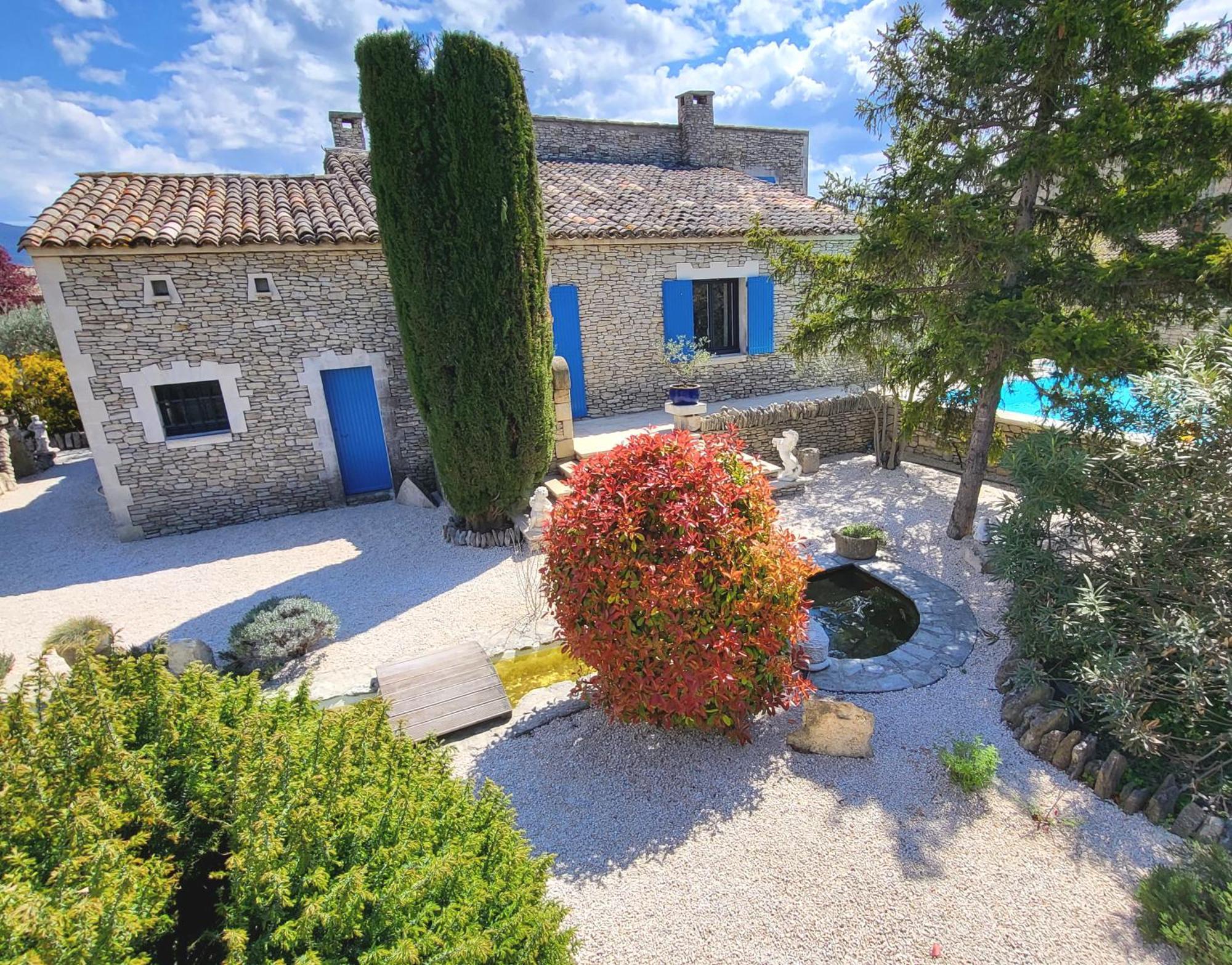 "La Massette Du Cheval Blanc" Villa De Caractere En Pierre LʼIsle-sur-la-Sorgue Exteriör bild