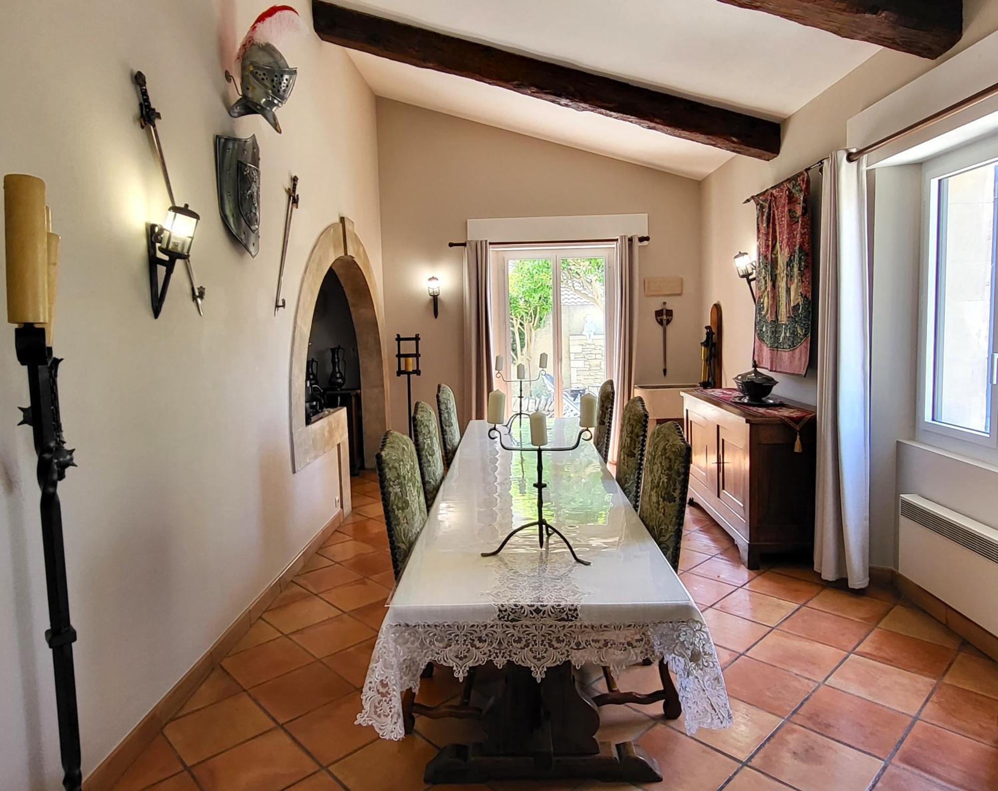 "La Massette Du Cheval Blanc" Villa De Caractere En Pierre LʼIsle-sur-la-Sorgue Exteriör bild