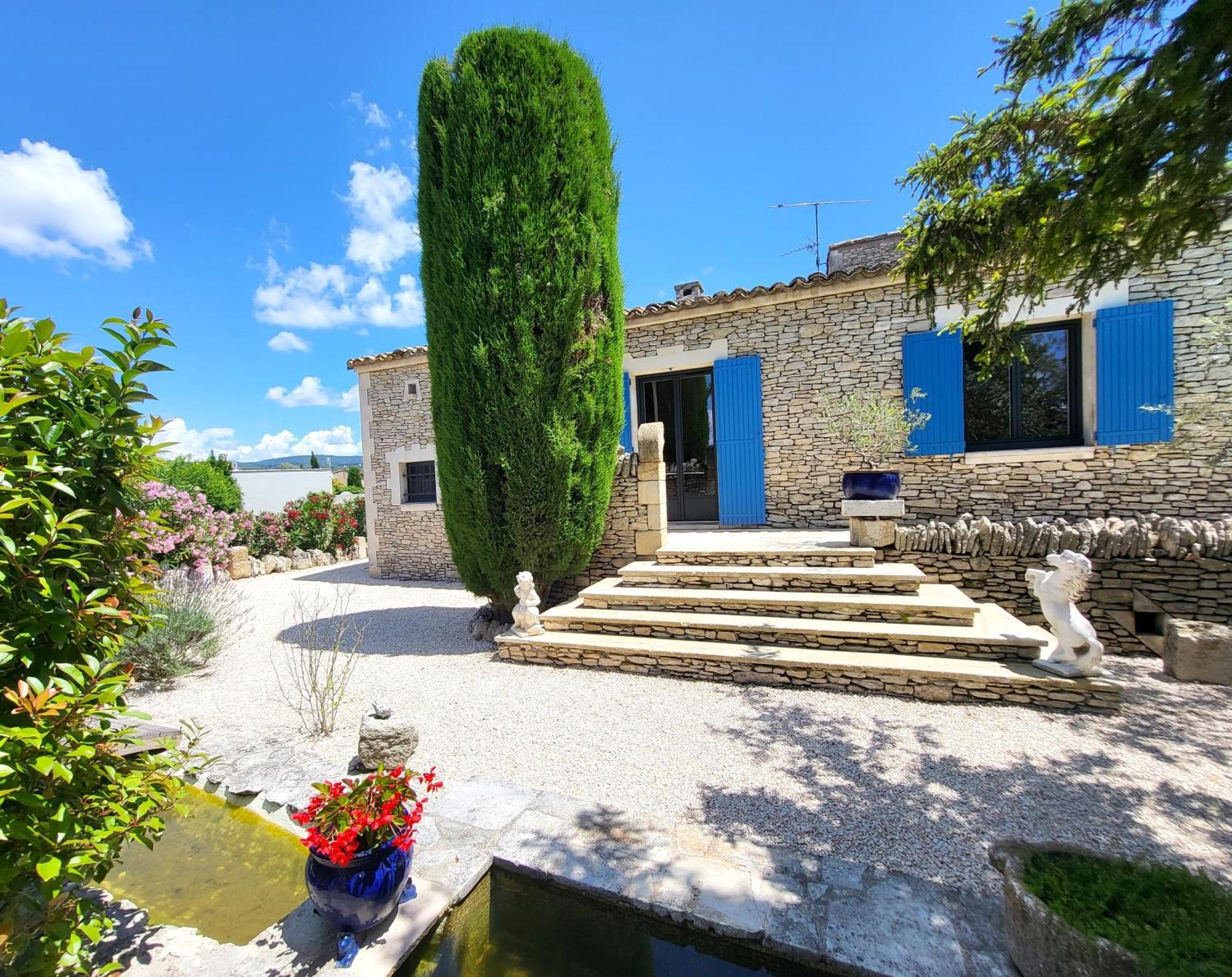 "La Massette Du Cheval Blanc" Villa De Caractere En Pierre LʼIsle-sur-la-Sorgue Exteriör bild