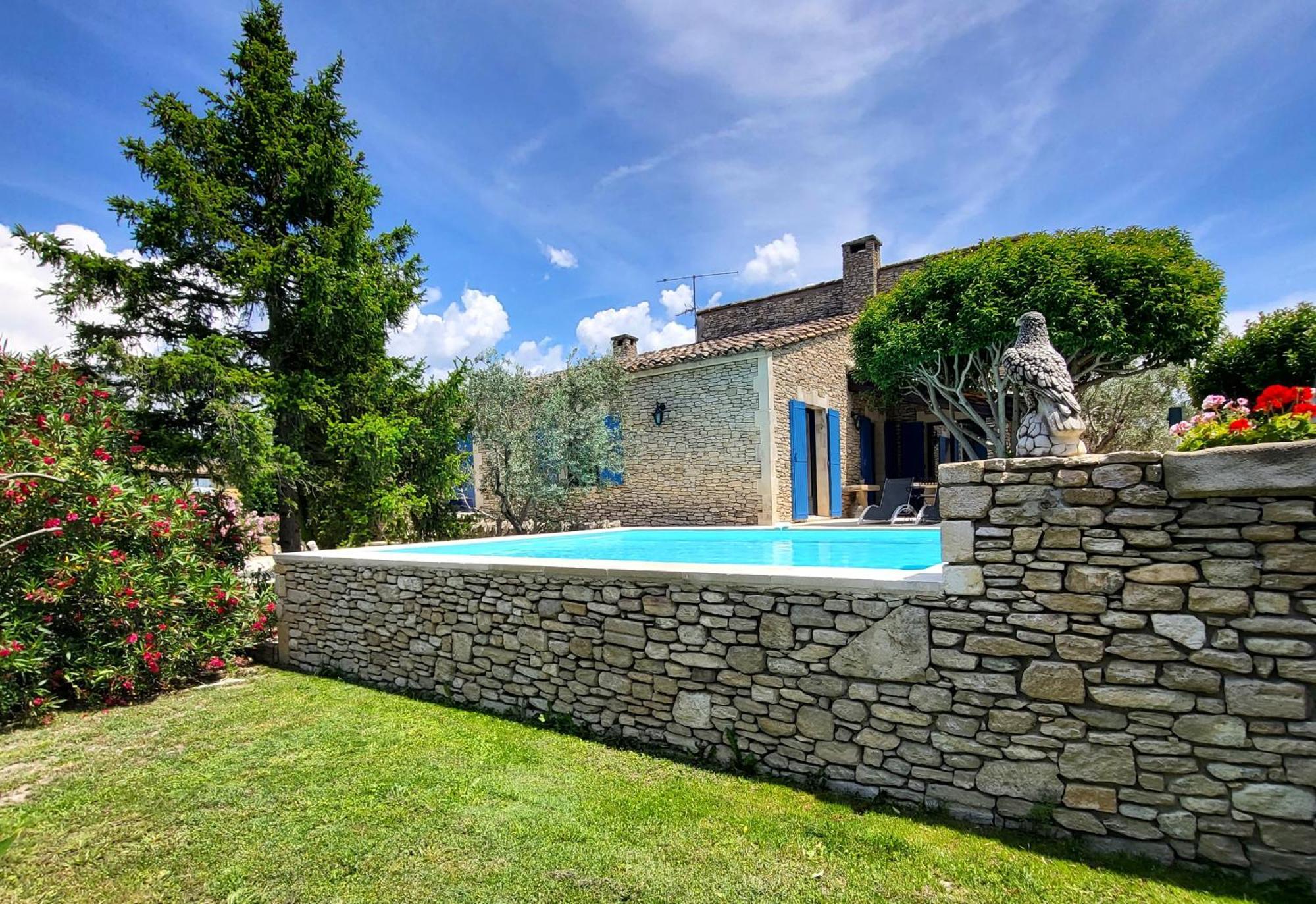 "La Massette Du Cheval Blanc" Villa De Caractere En Pierre LʼIsle-sur-la-Sorgue Exteriör bild
