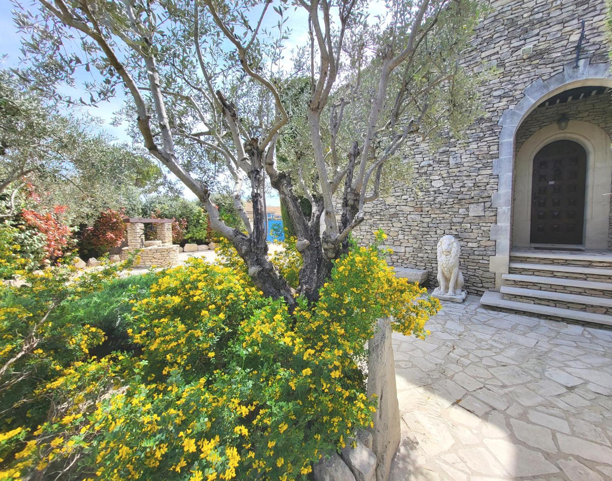 "La Massette Du Cheval Blanc" Villa De Caractere En Pierre LʼIsle-sur-la-Sorgue Exteriör bild