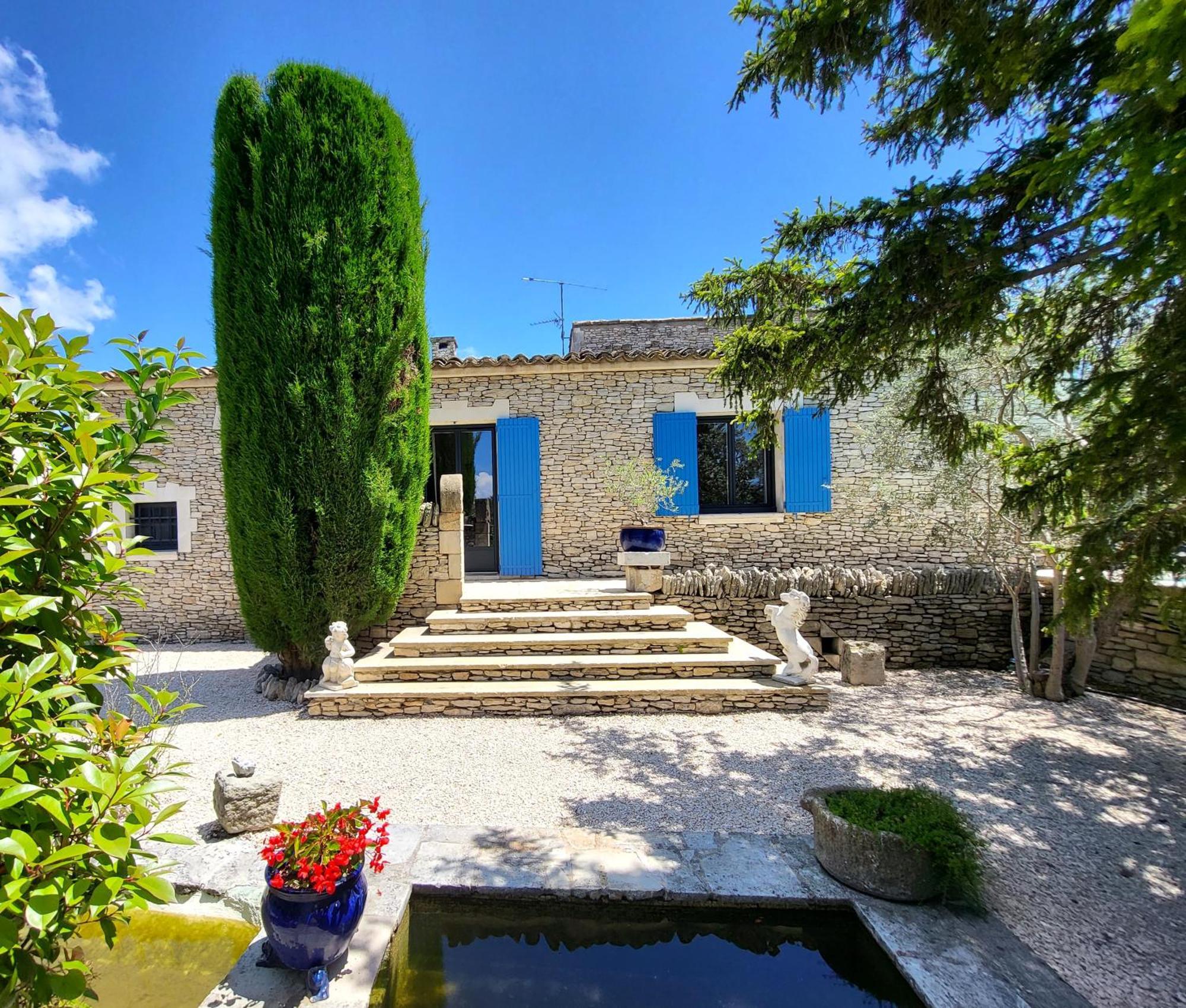 "La Massette Du Cheval Blanc" Villa De Caractere En Pierre LʼIsle-sur-la-Sorgue Exteriör bild